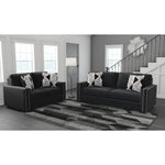 Ashley Gleston Sofa Set in Onyx | Amro Furniture
