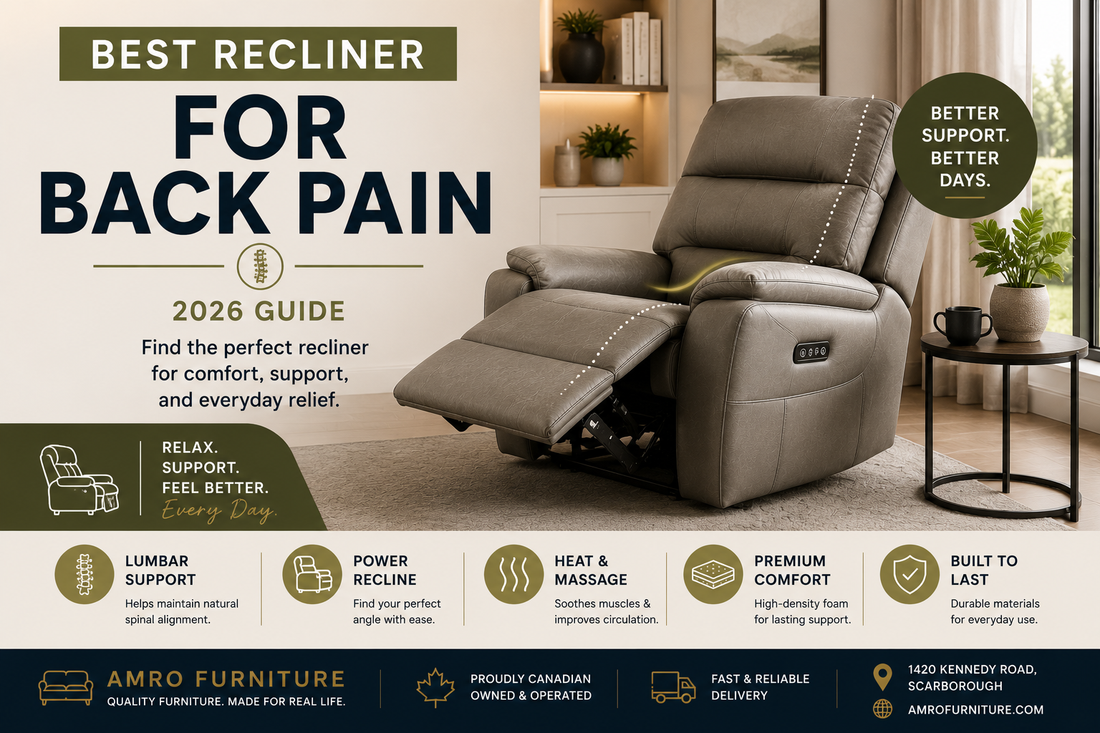 Best Recliner for Back Pain (2026 Guide)