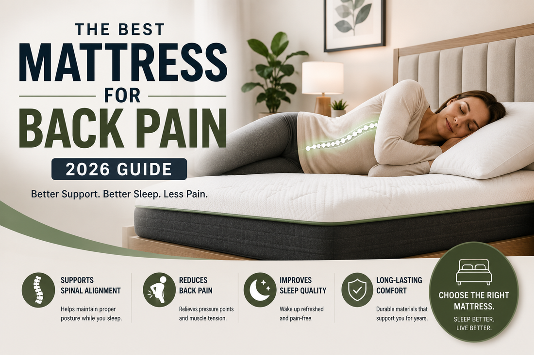 Best Mattress for Back Pain (2026 Buying Guide)