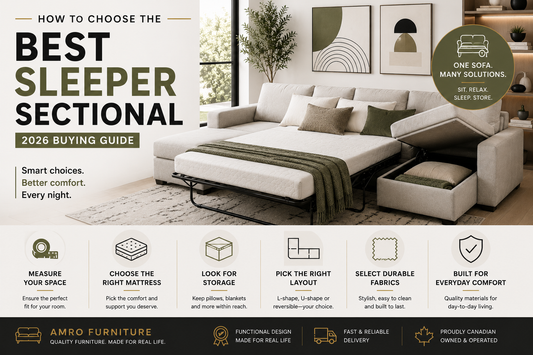 How to Choose the Best Sleeper Sectional (2026 Buying Guide)