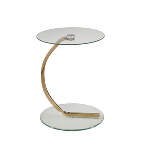 105 60 Accent Table in Rose Gold