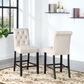 11624  Counter Stool Set of 2  Beige