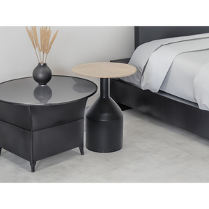 11781  Accent Table in Black /Gold