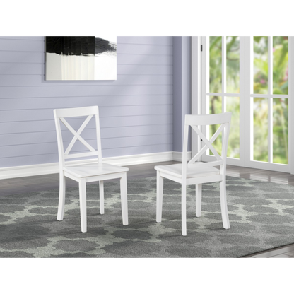 122325 Dining ChairSet OF 2 in Antique White