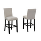 162 29  Bar Stool Set of 2  Beige