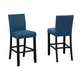 162 29  Bar Stool Set of 2  Blue