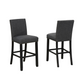 162 29  Bar Stool Set of 2 Grey