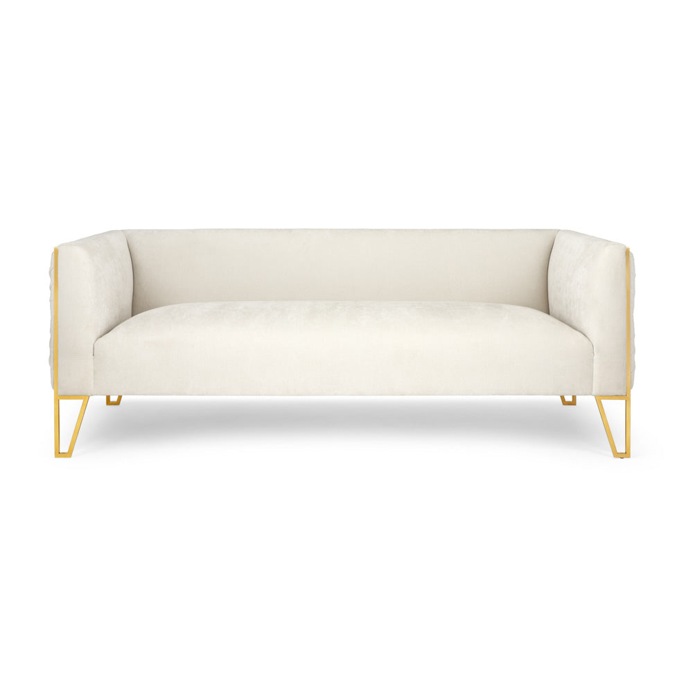 Truro Sofa Matte Gold Xcella