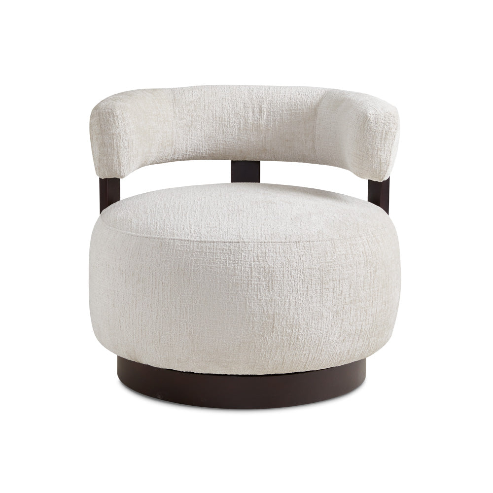 Cornwell Accent Chair: Taupe Linen Xcella
