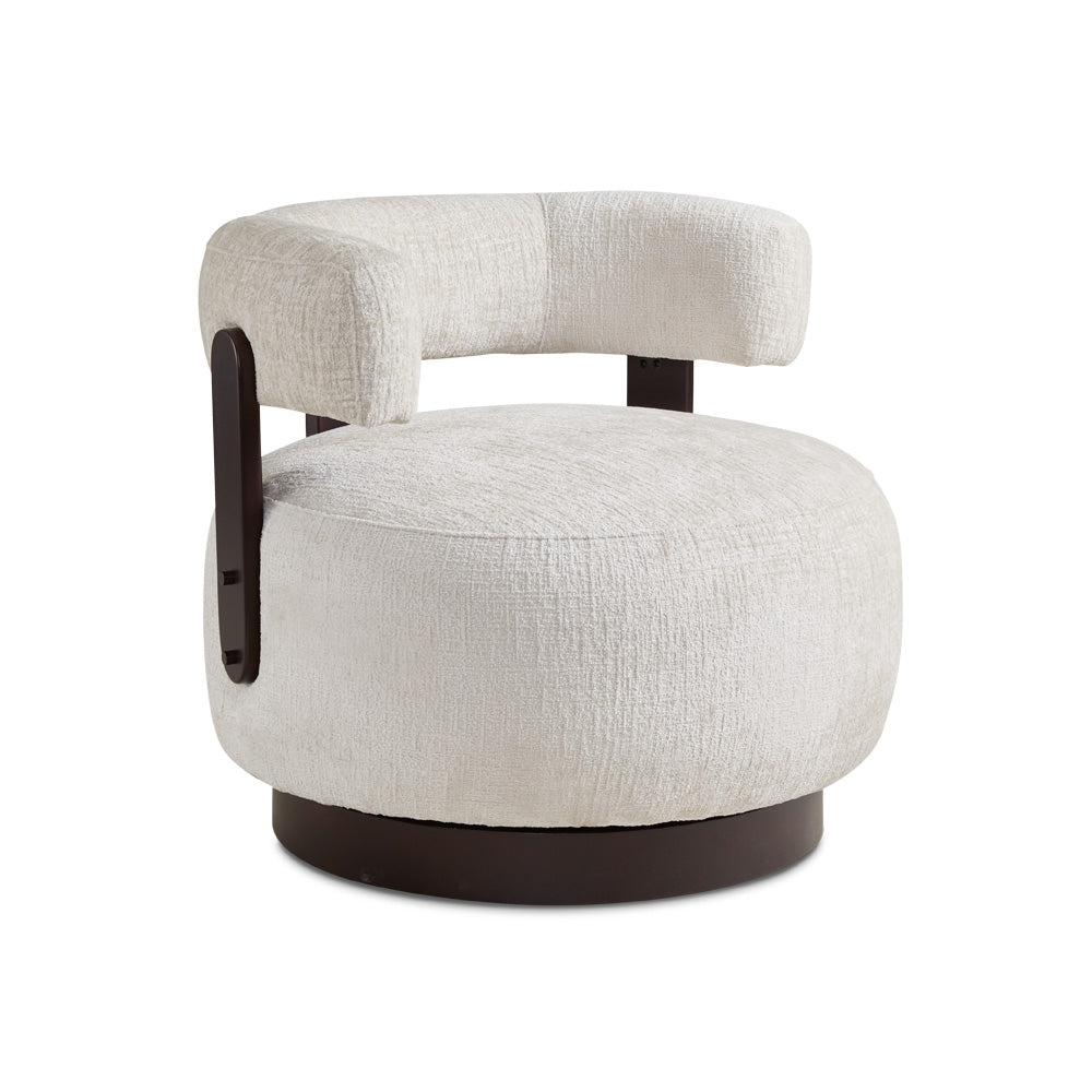 Cornwell Accent Chair: Taupe Linen Xcella