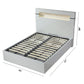 Sydney White Lacquer Hydraulic Bedroom Set B2021 Matrix Furniture