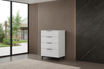 Sydney White Lacquer Chest Set B2021 Matrix Furniture