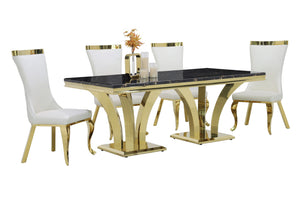 Hazel Gold 5 PC Dining set