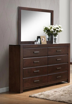 Athen Wooden Bedroom Set Dark Cherry 181