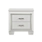White Allura Nightstand 1916W