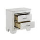 White Allura Nightstand 1916W