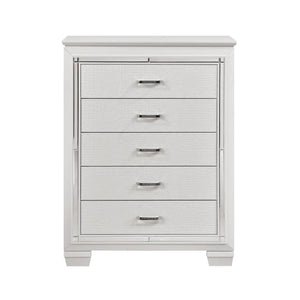 White Allura 5 Drawer Chest 1916W