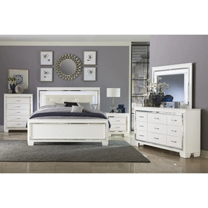 White Allura Bedroom Set 1916W