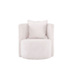 Accent Chair in White 19251.