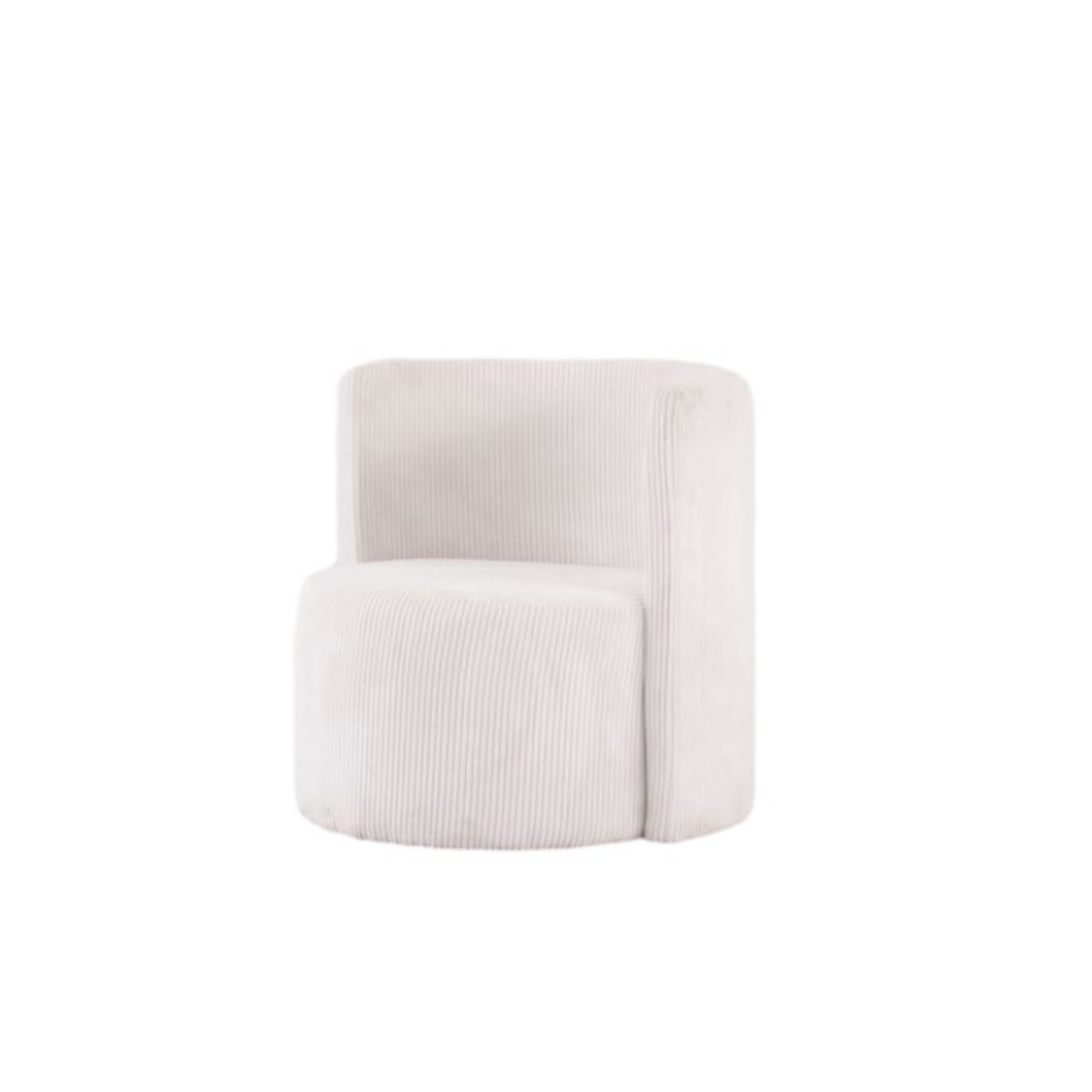 Accent Chair in White 19251.