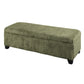Storage Ottoman in Green 220481