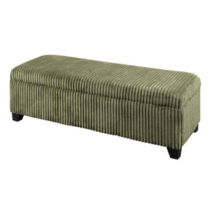 Storage Ottoman in Green 220481