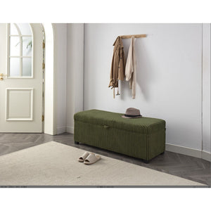 Storage Ottoman in Green 220481