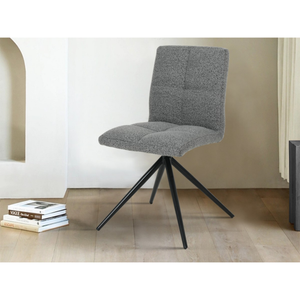 22138  Dining Chair Set Of 2 Dark Grey