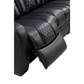 Dual Power Recliner sofa in Black 222108.