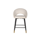 24492 Counter Bar Stool Set of 2 in White