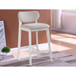 24858 Counter Bar Stool Set of 2 in Cream