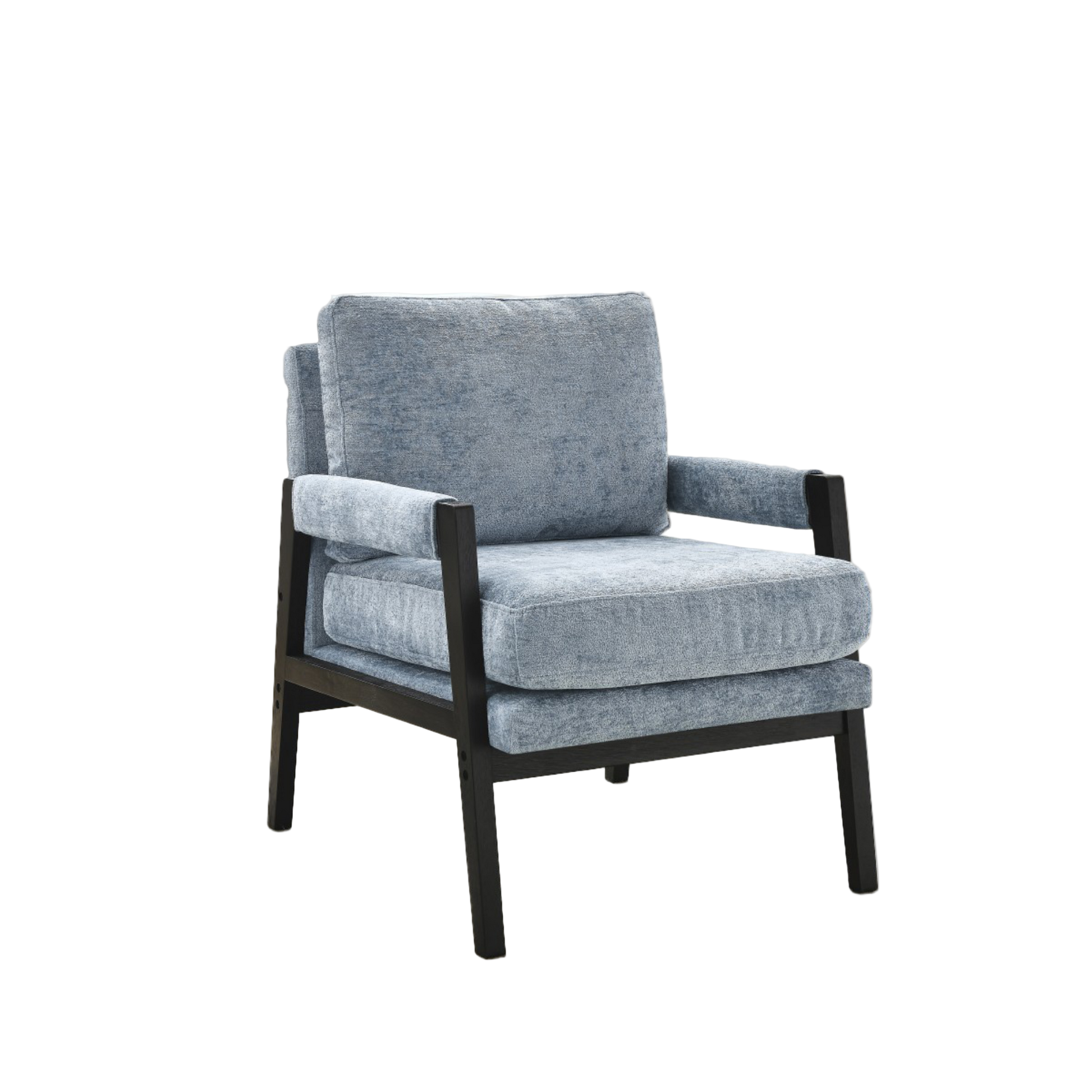 Accent Arm Chair in Blue 303656.