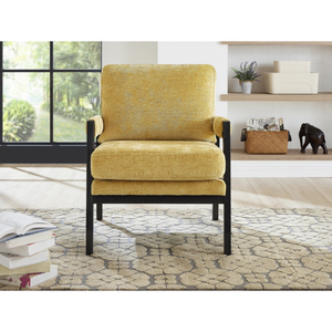 Accent ,Arm Chair in Yellow 303657.