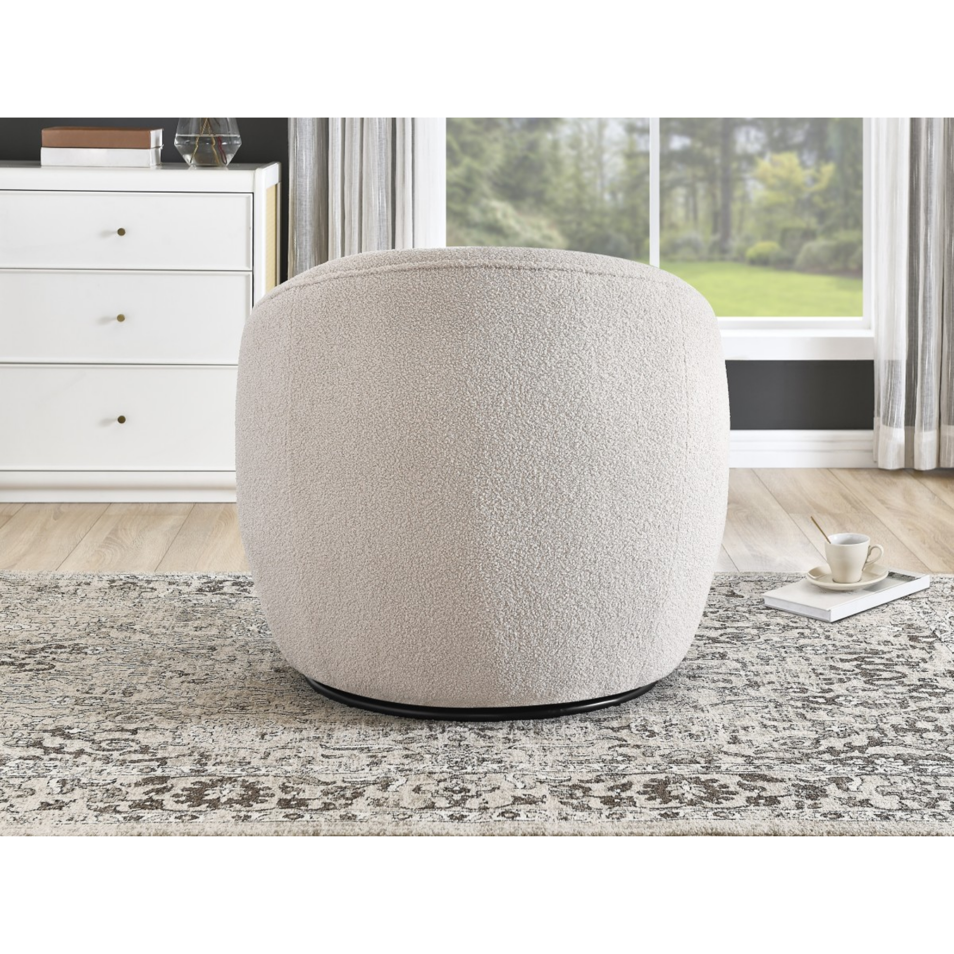 Accent Chair in Beige 303658.