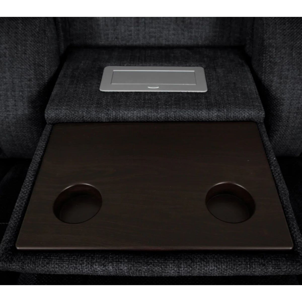 Calvino Power Reclining Sofa Set in Dark Grey Kwality