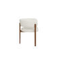 Odilia 5 Piece Walnut /Cream Dining Set 3228672.