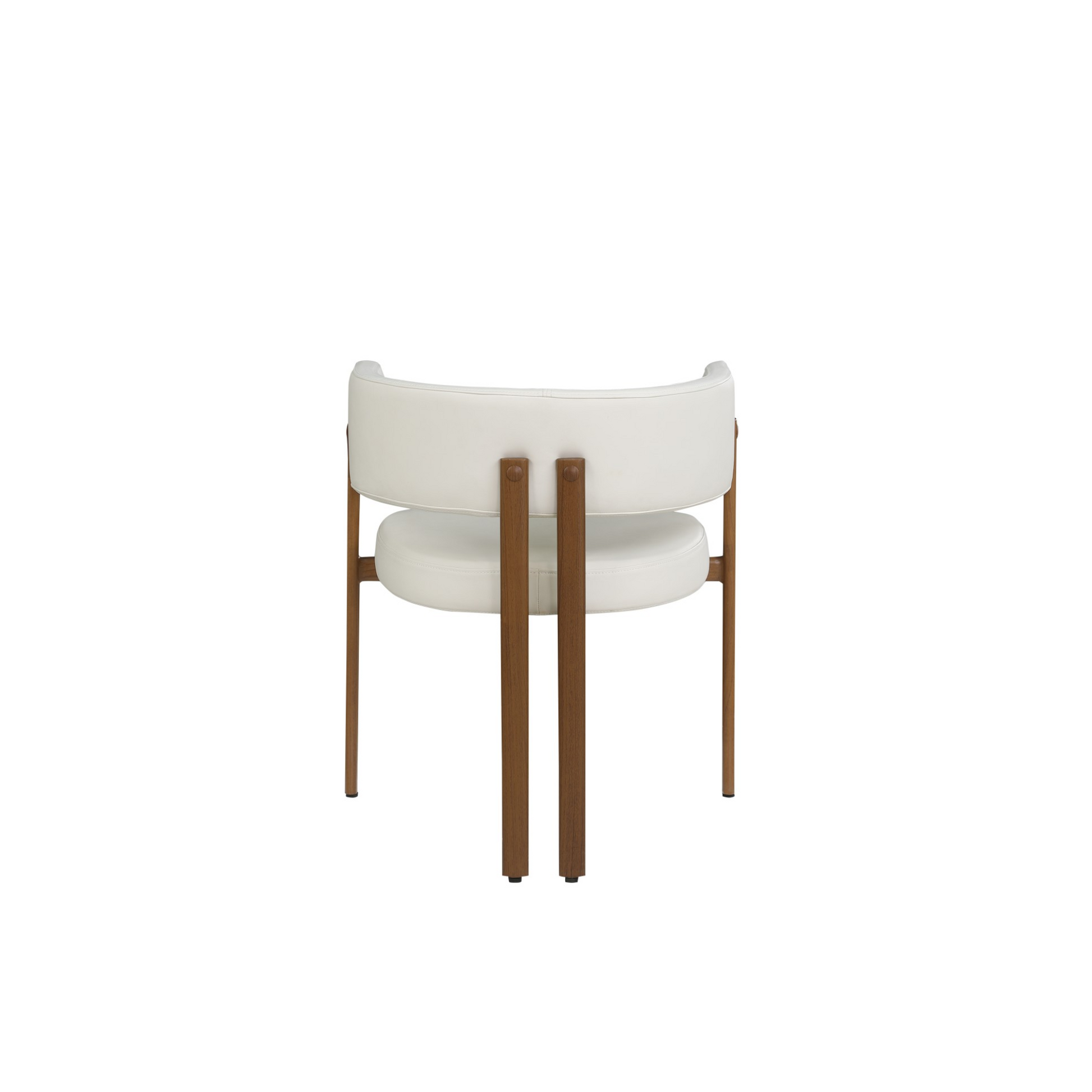 Odilia 5 Piece Walnut /Cream Dining Set 3228672.