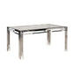 Porfirio 5 pc Glass Dining Set 3645 - Mazin