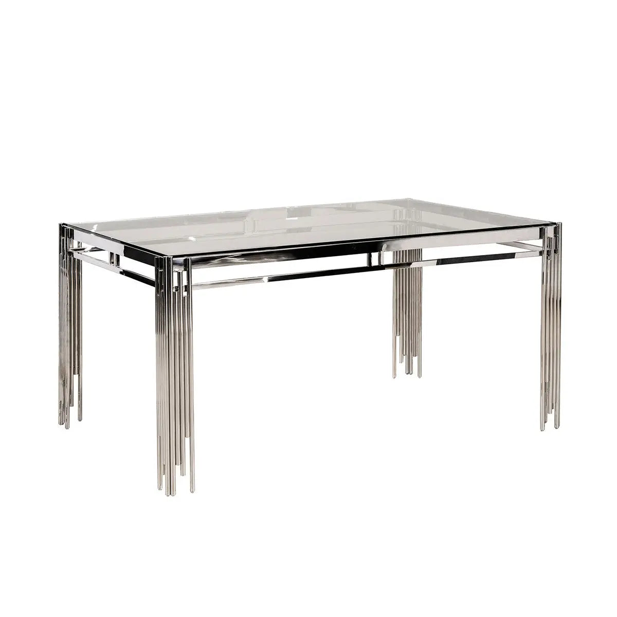 Porfirio 5 pc Glass Dining Set 3645 - Mazin