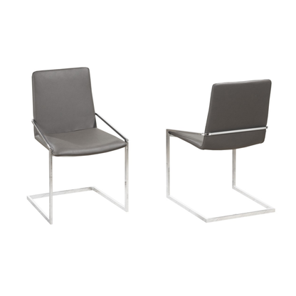 3656 CP Dining ChairSet Of 2 Grey