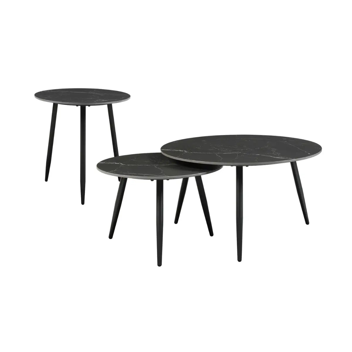 Alaina 3Pc Coffee Table Set Mazin