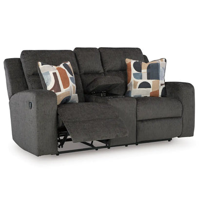 Kanlow Reclining Loveseat with Console