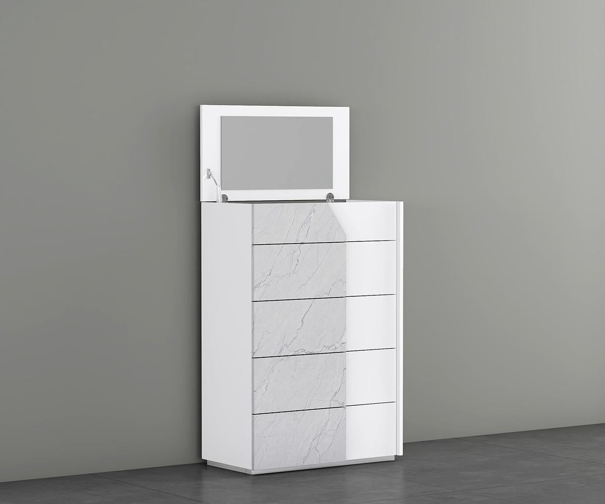 Kyle Chest in White