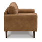 Ashley Telora Loveseat In Caramel | Amro Furniture