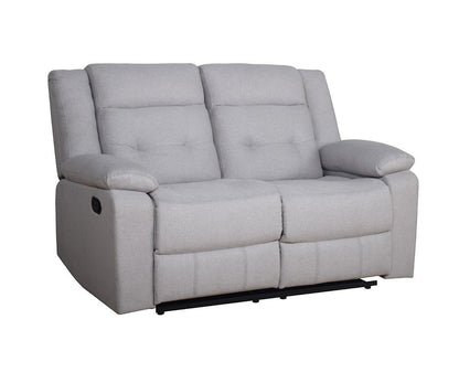 Winstone Grey Fabric Recliner Loveseat 4965