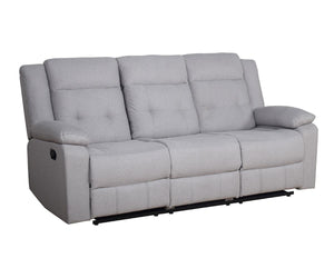 Winstone Grey Fabric Recliner Sofa 4965