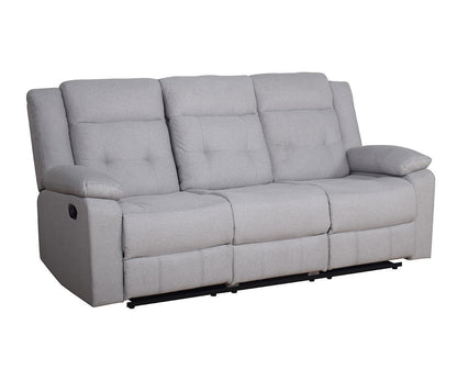 Winstone Grey Fabric Recliner Sofa 4965