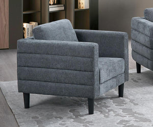 Brayden Charcoal Grey Fabric Chair U521