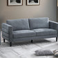 Brayden Charcoal Grey Fabric Sofa U521