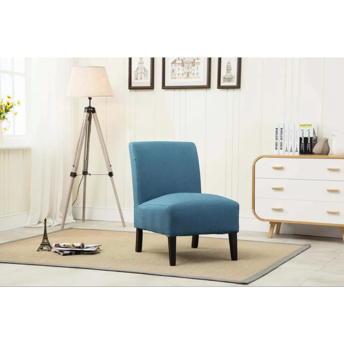 Nadine Accent Chair 453FS-BL Mazin
